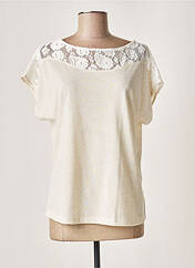 T-shirt beige MERI & ESCA pour femme seconde vue