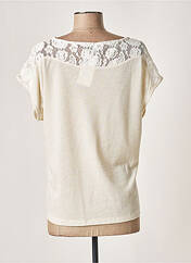 T-shirt beige MERI & ESCA pour femme seconde vue