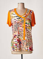 T-shirt orange MERI & ESCA pour femme seconde vue