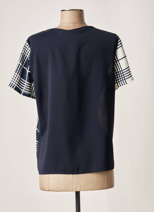 Top bleu FRANCE RIVOIRE pour femme