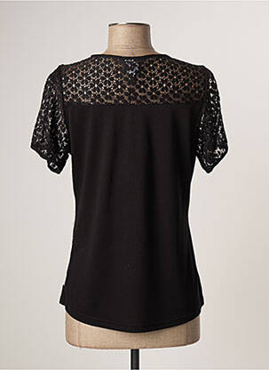 T-shirt imprimé fantaisie manches courtes noir GUY DUBOUIS femme