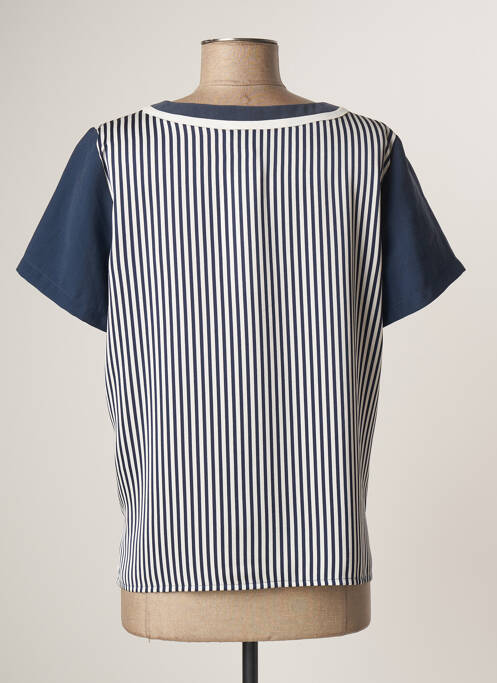 T-shirt bleu FRANCE MODE pour femme