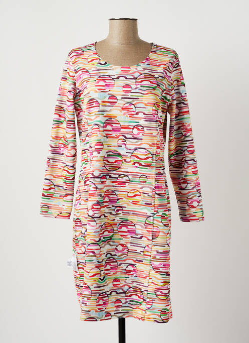 Robe mi-longue rose MERI & ESCA pour femme