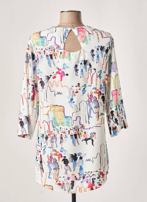 Tunique manches longues blanc MERI & ESCA pour femme