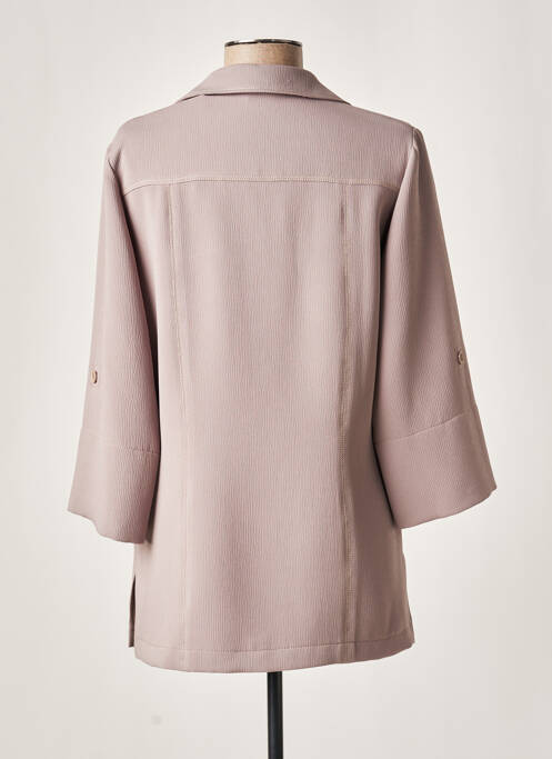 Veste casual beige FRANCE RIVOIRE pour femme