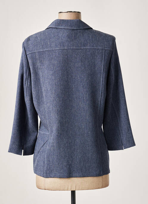 Veste casual bleu FRANCE RIVOIRE pour femme