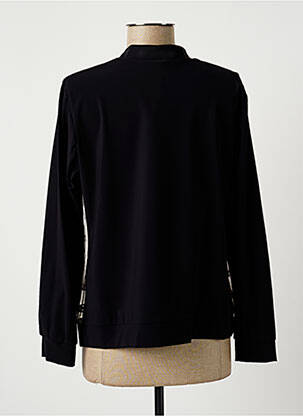 Veste casual col rond noir MERI & ESCA femme