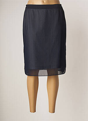 Jupe mi-longue taille normale bleu MERI & ESCA femme