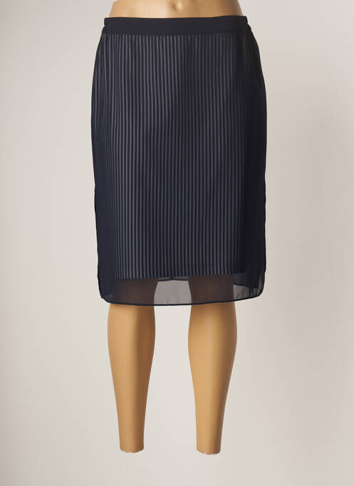 Jupe mi-longue taille normale bleu MERI & ESCA femme