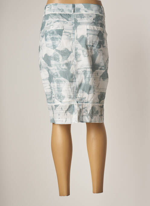 Jupe mi-longue bleu MERI & ESCA pour femme