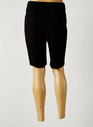Bermuda taille élastique taille normale noir MERI & ESCA femme