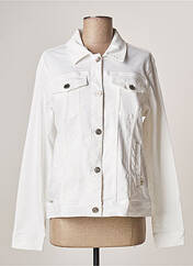 Veste en jean blanc AGATHE & LOUISE pour femme seconde vue