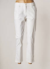 Pantalon chino blanc AGATHE & LOUISE pour femme seconde vue