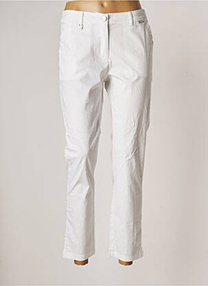 Pantalon chino blanc AGATHE & LOUISE pour femme