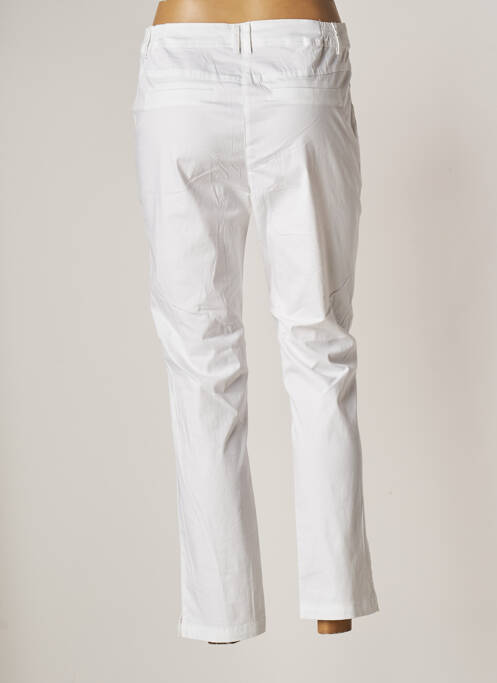 Pantalon chino blanc AGATHE & LOUISE pour femme
