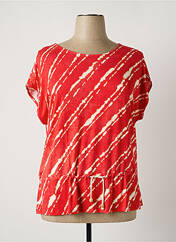T-shirt rouge PAZ TORRAS pour femme seconde vue