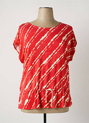 T-shirt rouge PAZ TORRAS pour femme