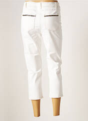 Pantacourt blanc PAUSE CAFE pour femme seconde vue