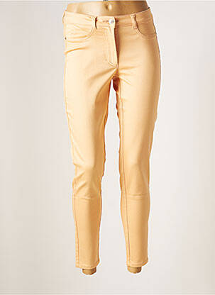 Pantalon 7/8 orange BARBARA LEBEK pour femme