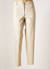 Pantalon slim beige BARBARA LEBEK pour femme seconde vue