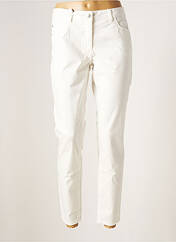 Pantalon slim blanc BARBARA LEBEK pour femme seconde vue