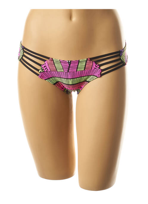 Bas de maillot de bain réversible culotte rose RIP CURL femme