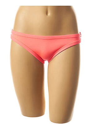 Bas de maillot de bain tissage satiné culotte rose MON PETIT BIKINI femme