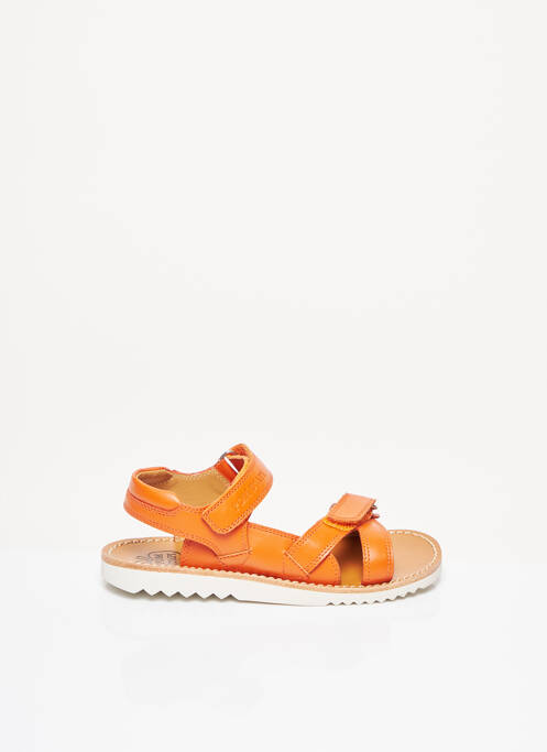 Sandales/Nu pieds orange POM D'API pour fille