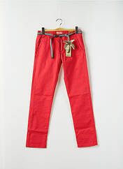 Pantalon chino rouge SCOTCH SHRUNK pour garçon seconde vue