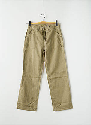 Pantalon droit vert TEDDY SMITH pour garçon