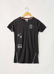 T-shirt noir PARIS SAINT GERMAIN pour garçon seconde vue