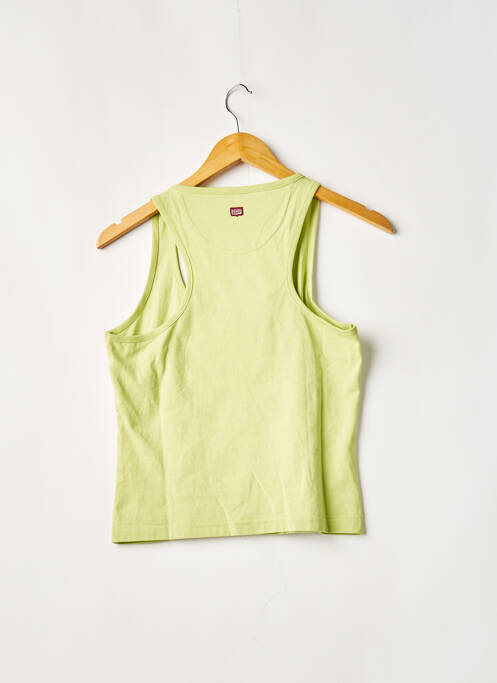 Débardeur vert ONITSUKA TIGER pour fille