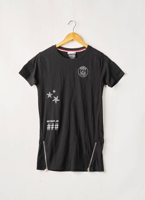 T-shirt noir PARIS SAINT GERMAIN pour garçon