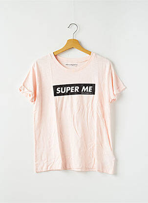 T-shirt rose ELEVEN PARIS pour garçon