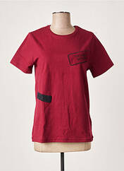 T-shirt rouge ELEVEN PARIS pour femme seconde vue