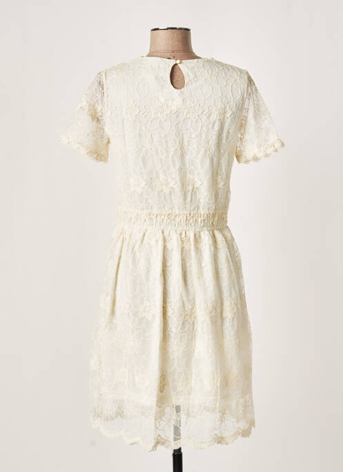 Robe courte beige MOLLY BRACKEN pour femme