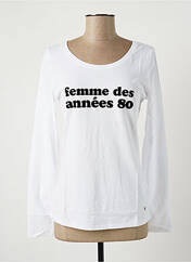T-shirt blanc AN FAMILLE pour femme seconde vue
