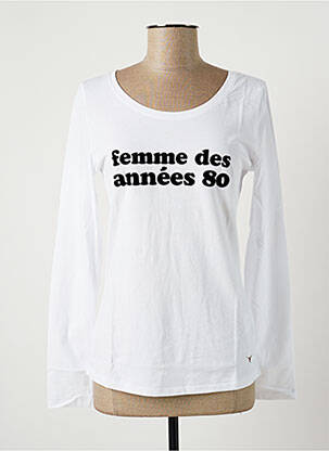 T-shirt blanc AN FAMILLE pour femme