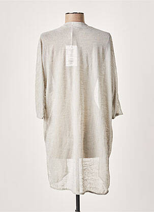Veste casual coupe droite gris ICHI femme