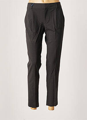 Pantalon 7/8 gris LEON & HARPER pour femme