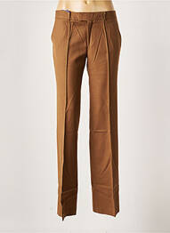 Jogging poches taille normale marron LEON & HARPER femme