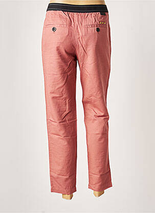 Pantalon 7/8 taille élastique taille normale rose LEON & HARPER femme