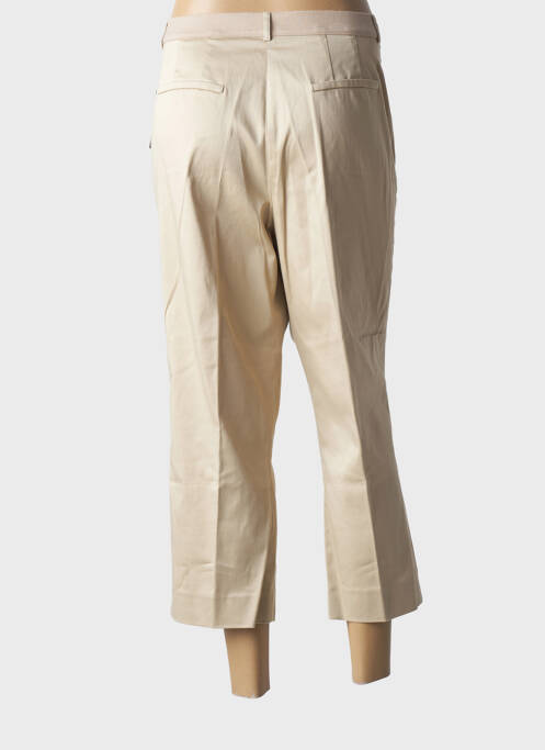 Pantacourt coupe droite taille normale beige WEINBERG femme