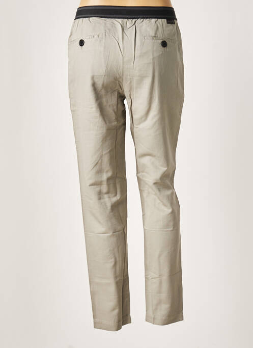 Pantalon 7/8 gris LEON & HARPER pour femme