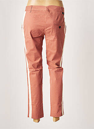 Pantalon 7/8 stretch taille basse orange LEON & HARPER femme