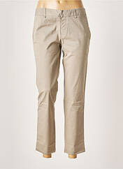 Pantalon 7/8 gris LEON & HARPER pour femme seconde vue