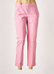 Pantalon 7/8 rose LEON & HARPER pour femme seconde vue