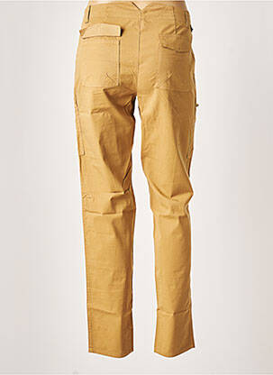Pantalon cargo poches taille normale beige LEON & HARPER femme