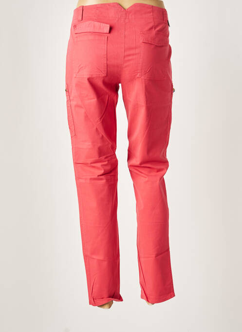Pantalon cargo rose LEON & HARPER pour femme