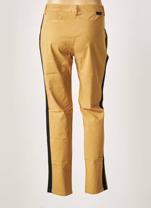 Pantalon chino beige LEON & HARPER pour femme